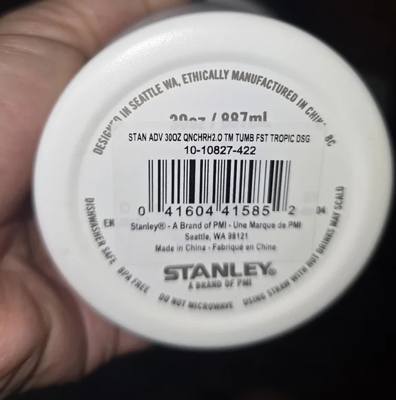 Stanley Limited Edition 30 Oz Frost Tropic Flowers Quencher - Picture 2 of 5